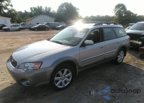 2006 Subaru Outback 2.5I Limited из США, поврежденный, VIN 4S4BP62C367302795